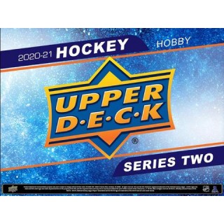 Hockey: 2020-21 Upper Deck Series 2 Hockey Hobby Box