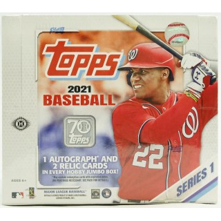Baseball: 2021 Topps Series 1 Baseball Jumbo Box