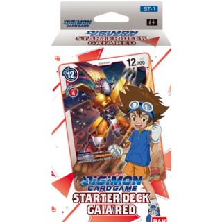 Digimon Starter Deck: Gaia Red New