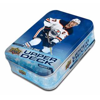Hockey: 2020-21 Upper Deck Series 1 Hockey Retail Tin