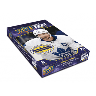Hockey: 2020-21 Upper Deck Series 2 Hockey Hobby Box