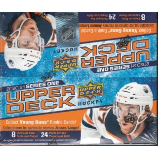 Hockey: 2020-21 Upper Deck Series 1 NHL Retail Box Factory Sealed 24 Packs. Young Guns
