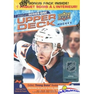 Hockey: 2020/21 Upper Deck Series 1 NHL Hockey Blaster Box