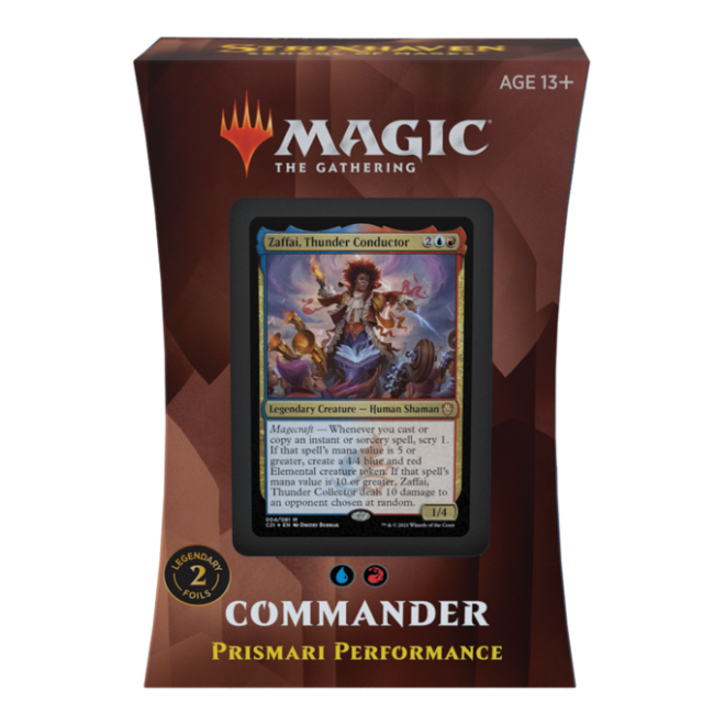 Magic the Gathering: Strixhaven Commander Deck - Prismari Performance