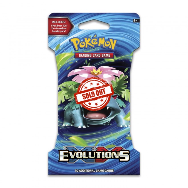 Pokemon: Evolutions Sleeved Booster Pack (10 Cards)
