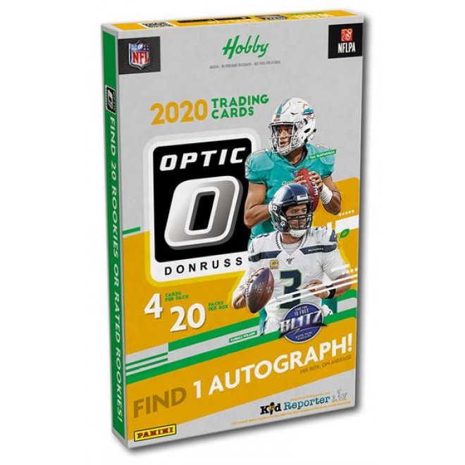 Football: 2020 Donruss Optic Football Hobby Box