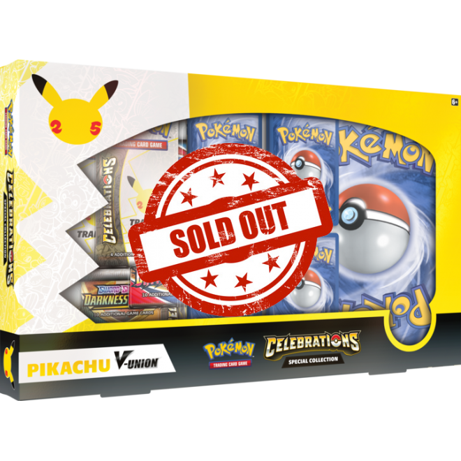 Pokemon: Celebrations - Special Collection - Pikachu V-Union (Pre order - October 8) 