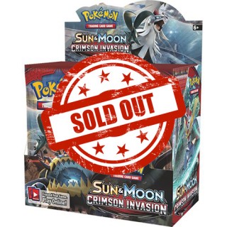Pokemon: Sun & Moon - Crimson Invasion Booster Box 1